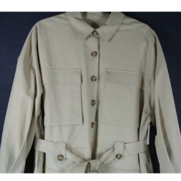 NWOT ted baker utility shirt dress size 3 - Picture 4 of 6